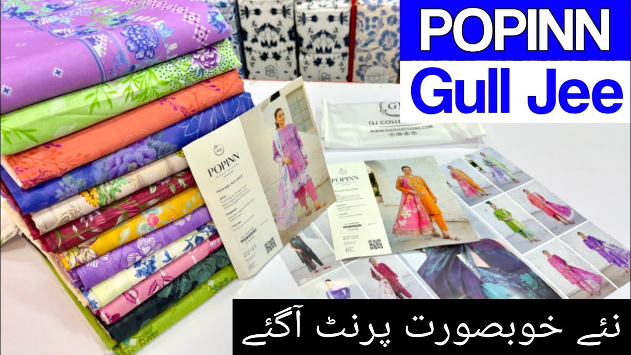 Popinn by Gull Jee | Gulljee Summer Collection | Summer Lawn Collection
