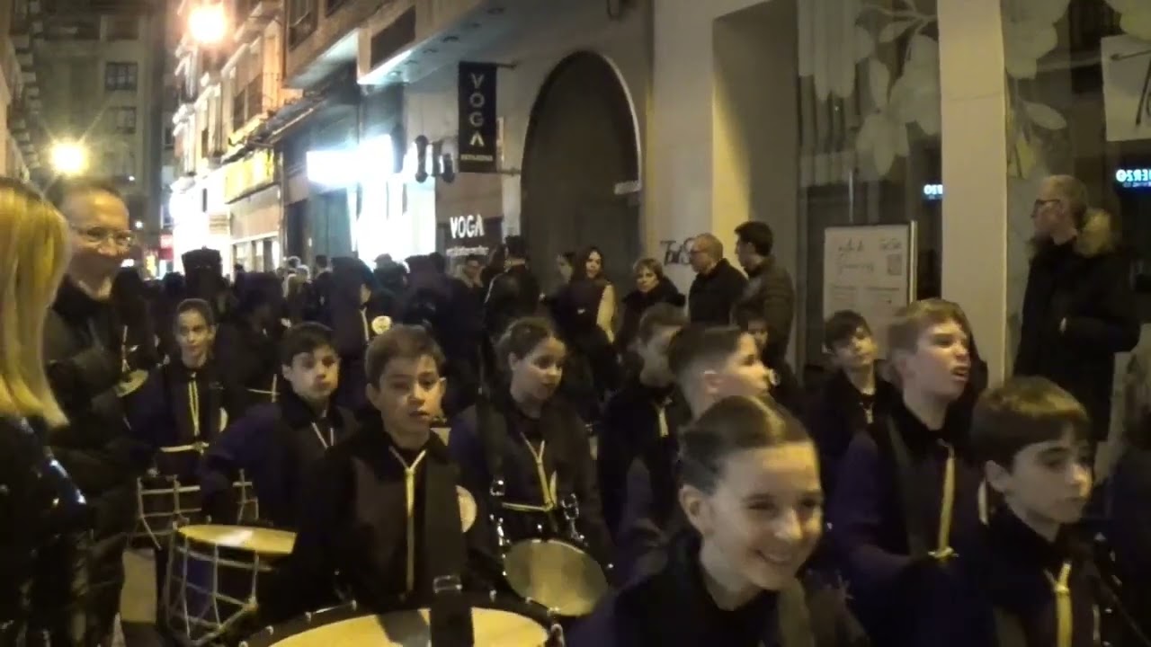 Semana Santa Zaragoza 2024 Nazarenos domingo IsaacPeral