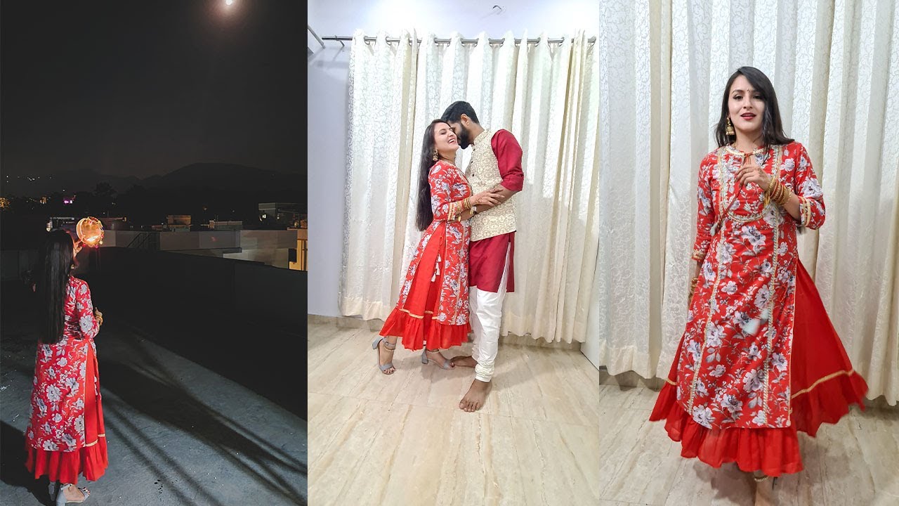 🎁SI TENGO UN ESPOSO DETALLISTA!!  ( Karwa Chauth 2020, sacrificio por amor en India)