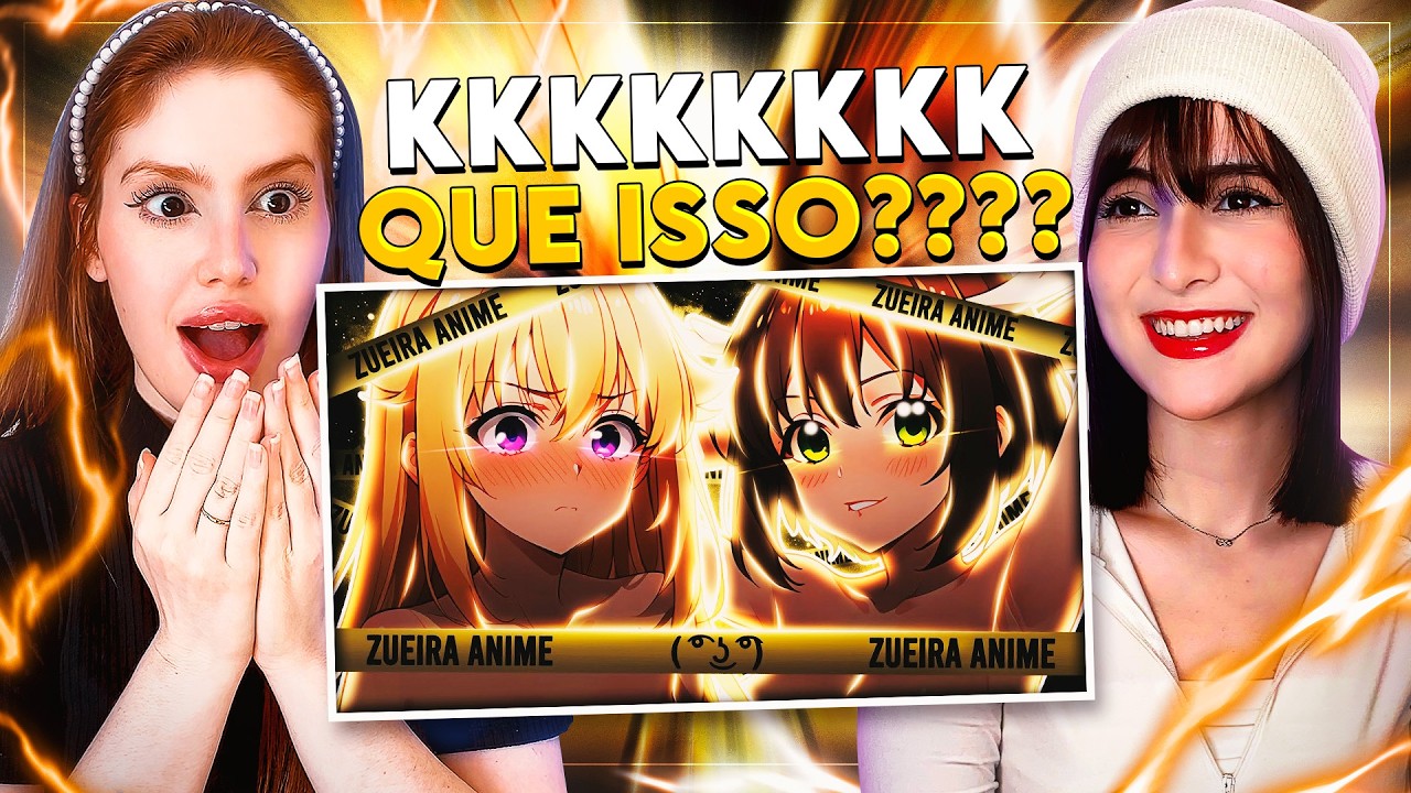 REACT | ZUEIRA ANIME: TESOURA ( ͡° ͜ʖ ͡°) | CR Reacts