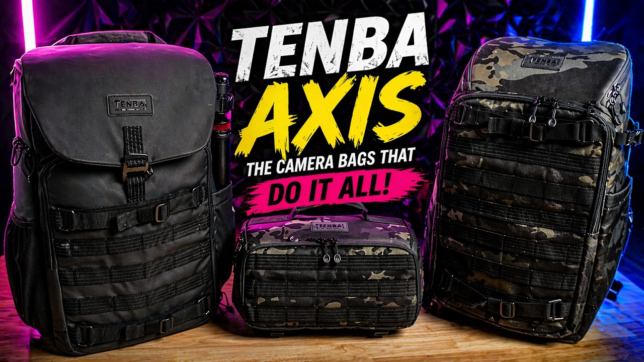 Обзор Tenba Axis: моя идеальная система из трёх сумок