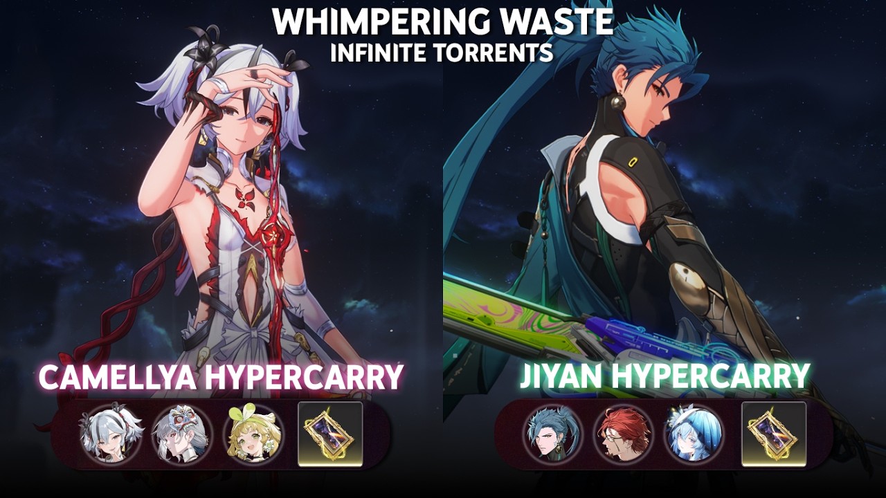 NEW Whimpering Wastes 3.1!! S0 Camellya Hypercarry & S0 Jiyan Hypercarry | Wuthering Waves