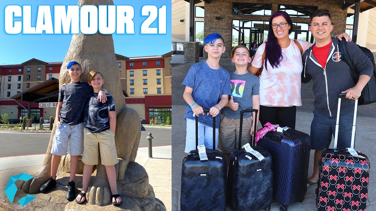 TRAVEL DAY! CLAMOUR SUMMIT 2021 | GREAT WOLF LODGE | ARIZONA
