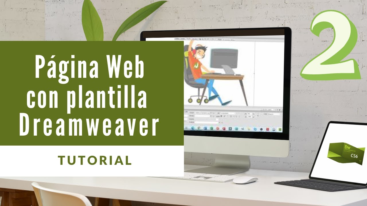 Pagina web con plantilla en Dreamweaver