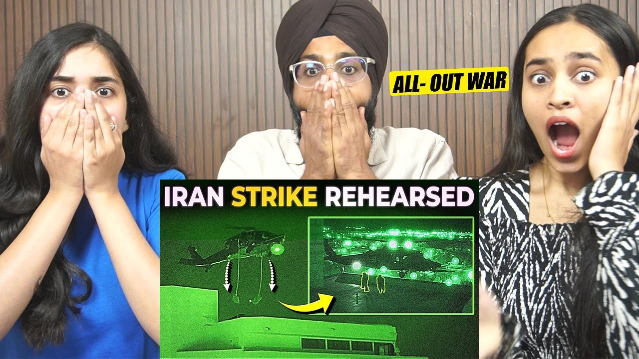 Indians REACT to The U.S. Already Rehearsed an Iran Strike!