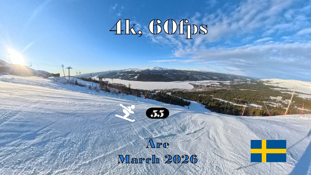 &Aring;re, Sweden (🇸🇪) | March 2026 | Black 55 Red 55
