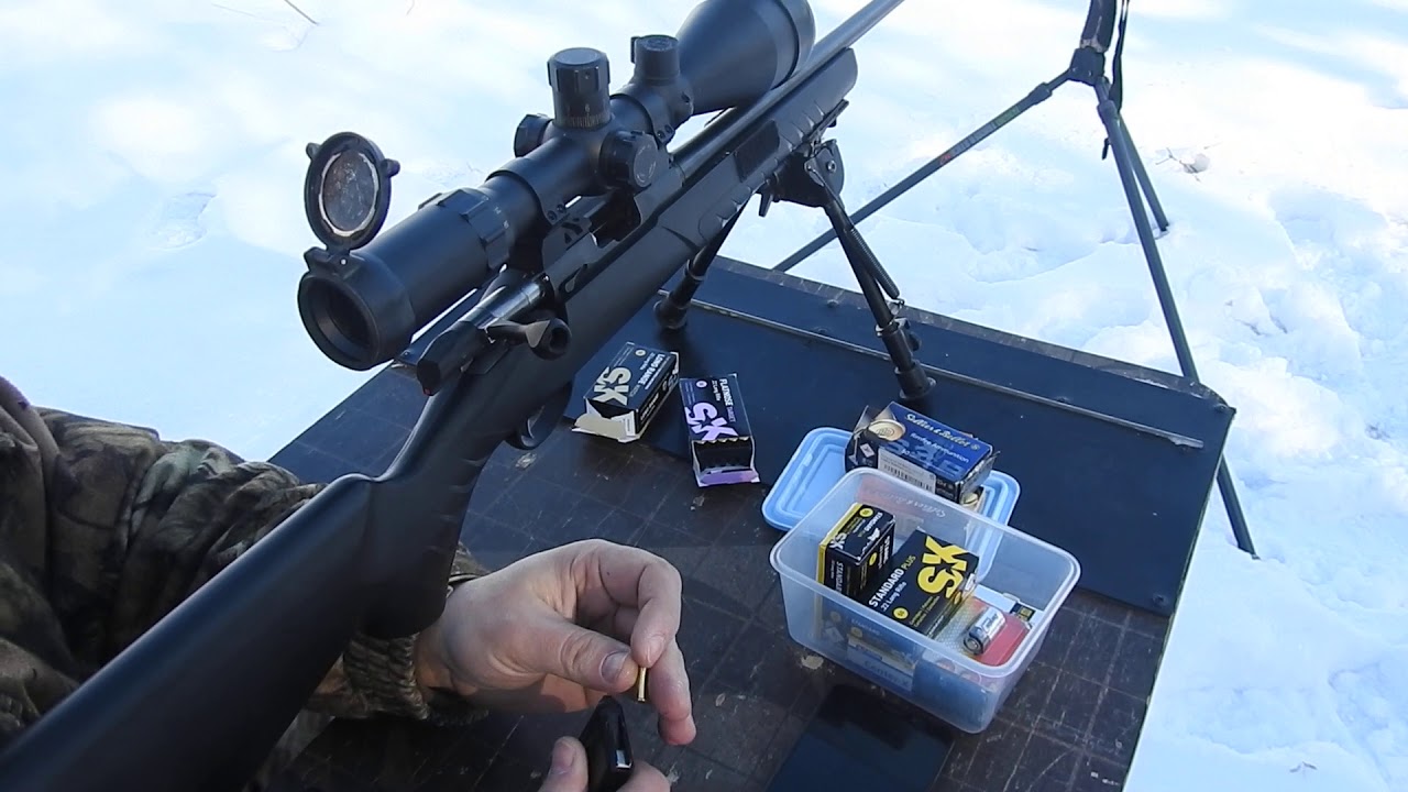 Sako Quad 22lr + SK Long Range match and SK Flatnose target 50 m.