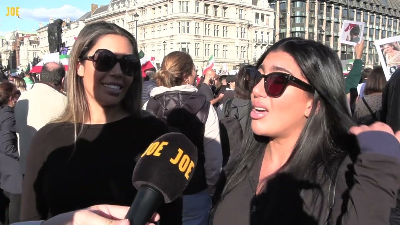 Thousands protest Iran atrocities in London