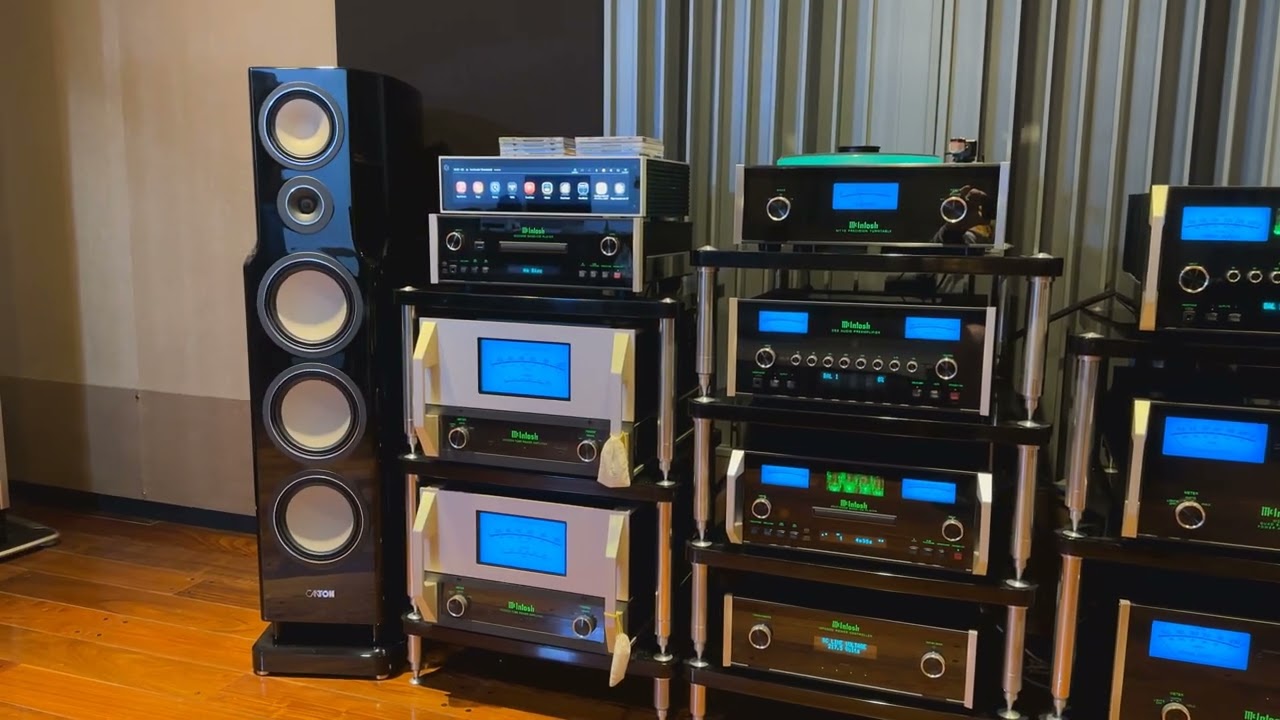 McIntosh MA12000, MCD12000, Canton Reference 2K
