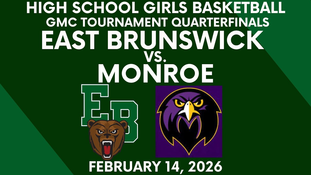 EBHS Girls Basketball vs. Monroe GMC Quarterfinals 2/14/2026