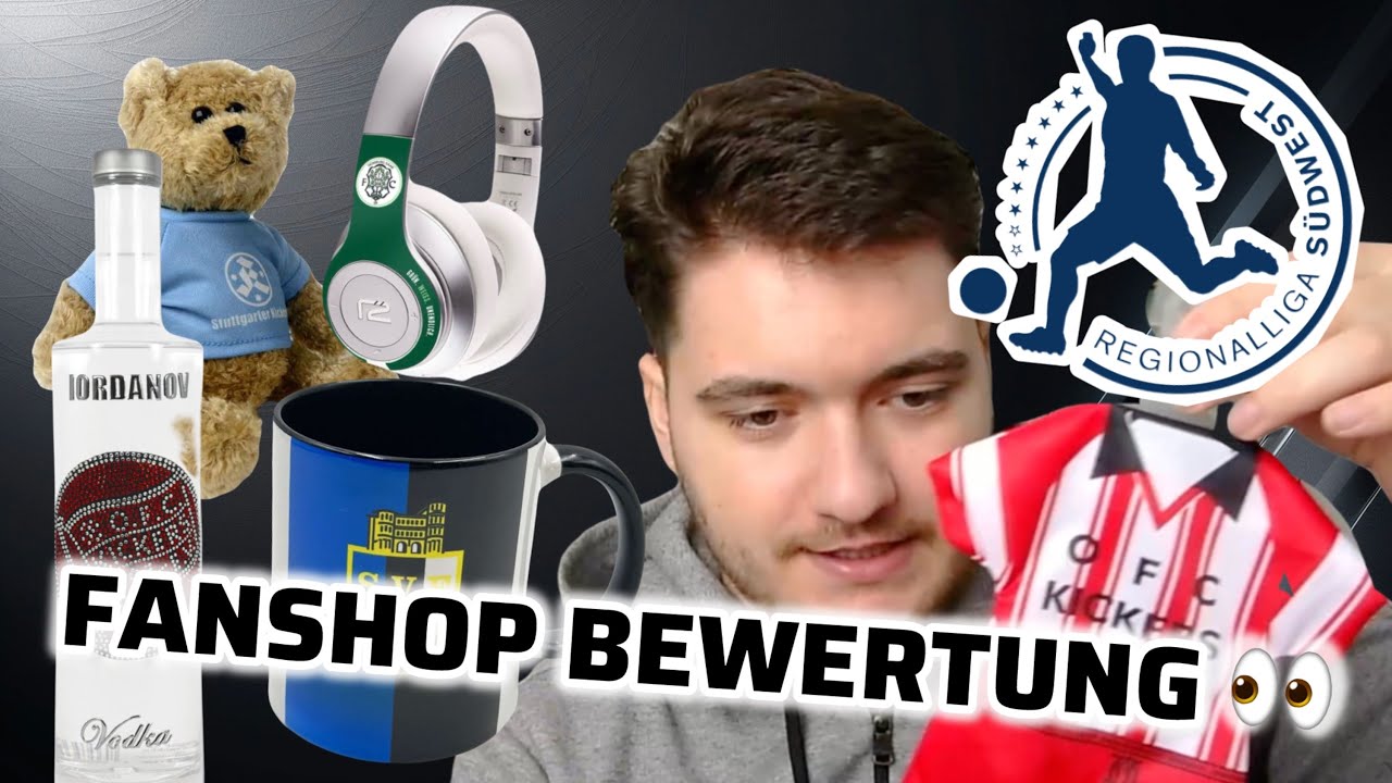 Das verkaufen die FANSHOPS der Regionalliga Südwest 👀 Fanshop Bewertung ‼️