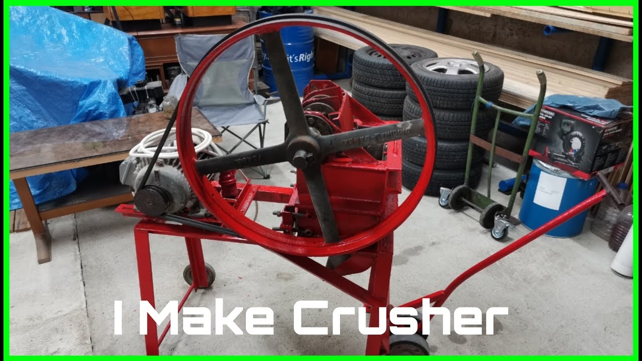 Homemade Concreate Crusher