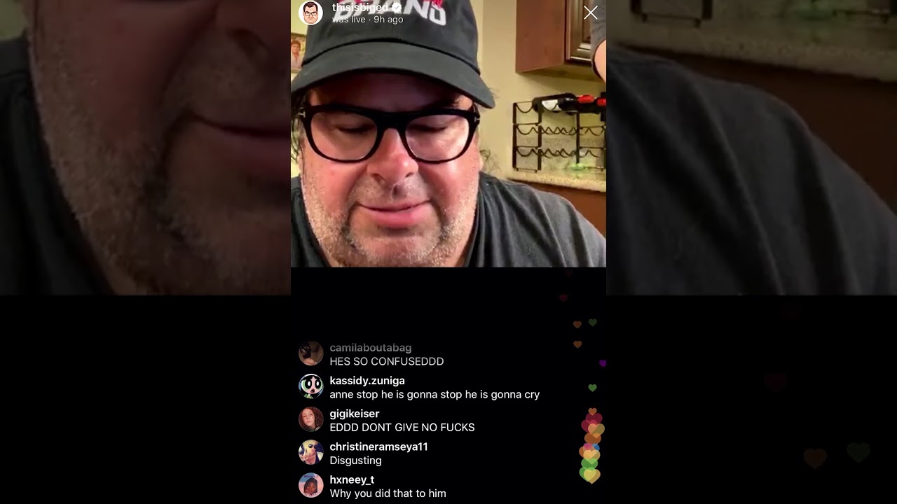 NO NECK ED GETTING ROASTED SO HARD BY ANNE.COMMZZ8‼️😵 ON LIVE