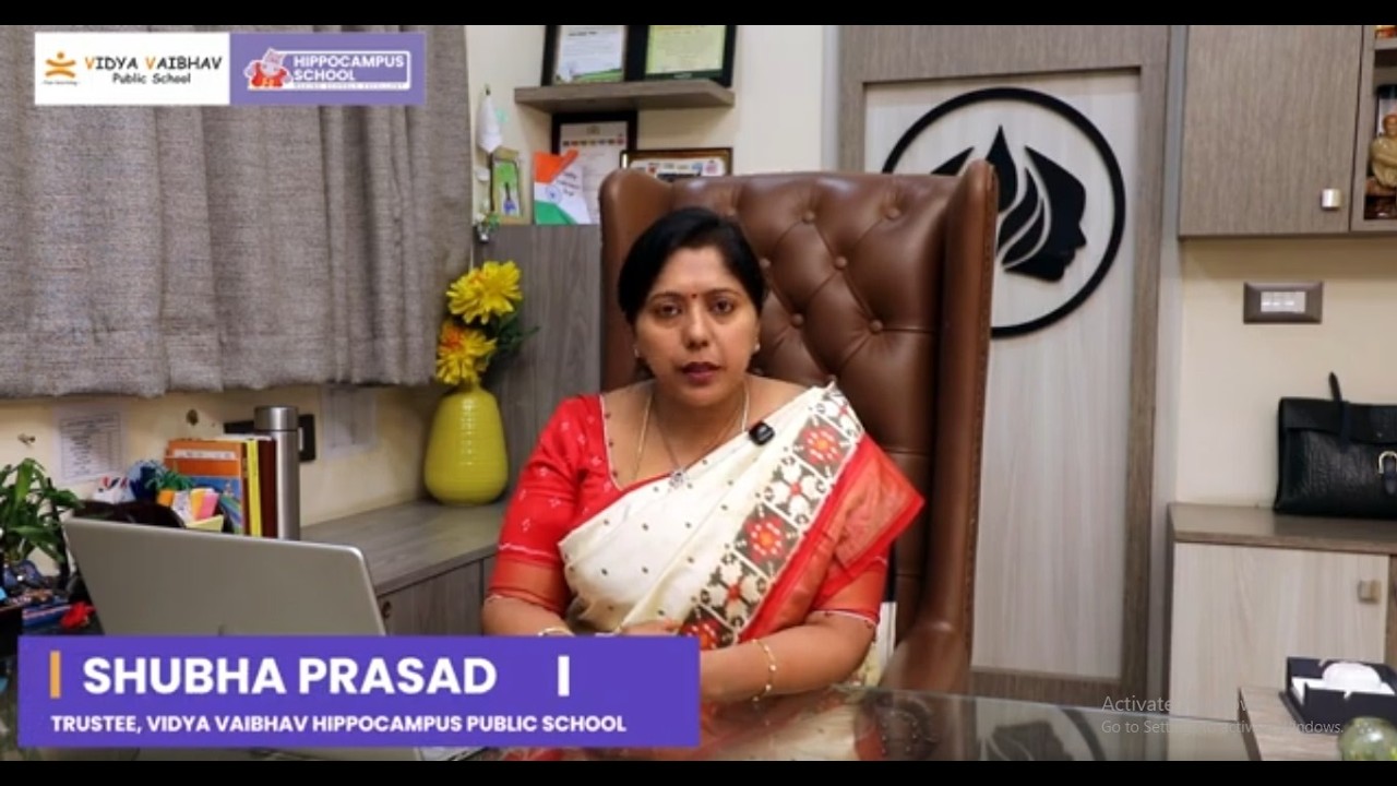 Mrs. Shubha Prasad - Owner & Trustee, Vidya Vaibhav Hippocampus Public School