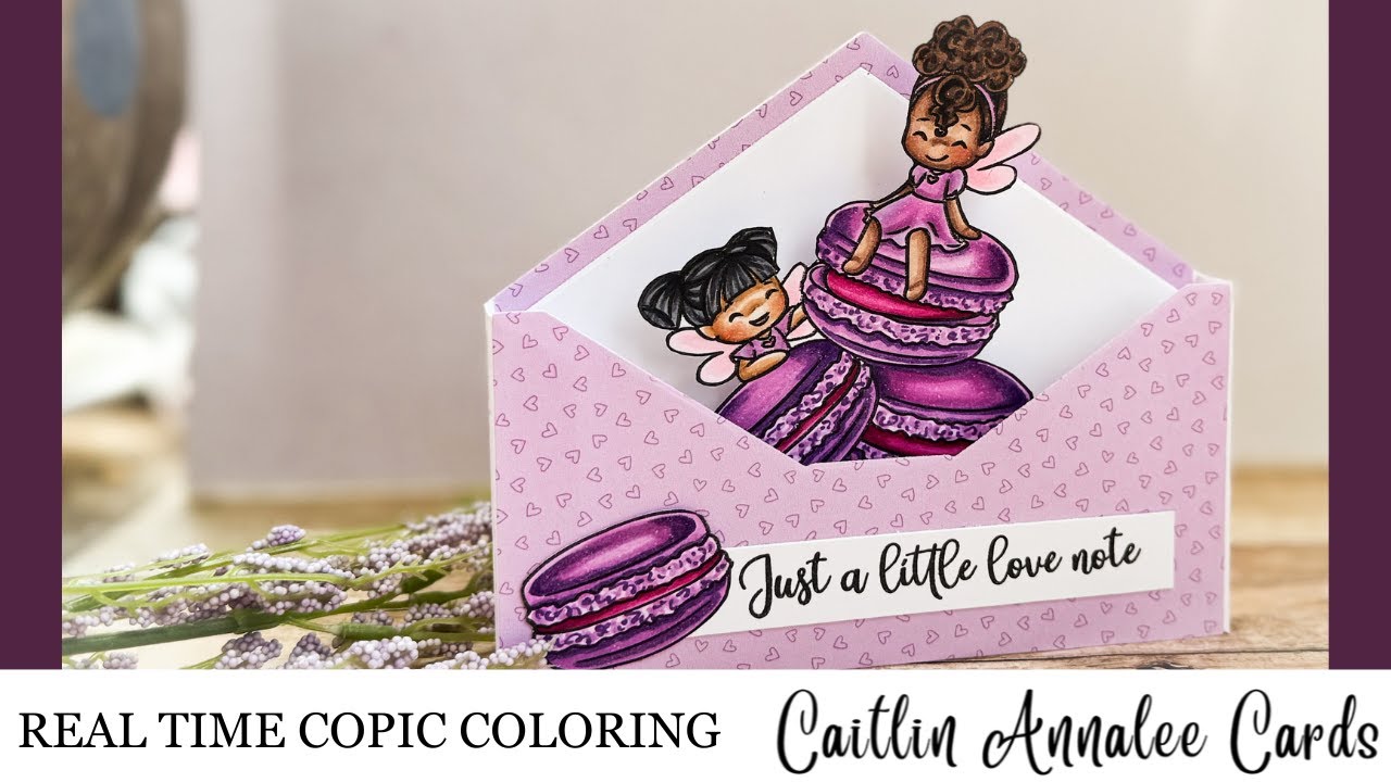 Успокаивающее раскрашивание маркерами Copic под музыку 💗 Феи и макароны | Еще одна лимитированная...