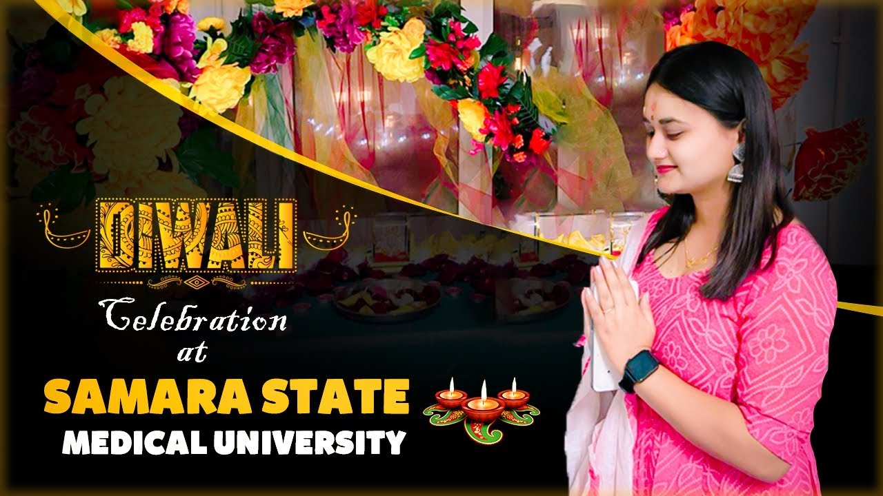 Diwali Celebrations!! ✨| Russia|Samara State Medical University|2k23❤| MBBS in Abroad #mbbsabroad