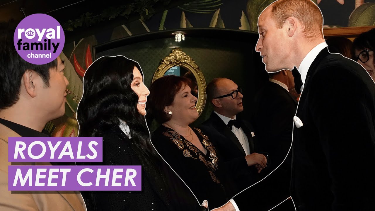 Prince William and Princess Catherine Meet Cher 'The Goddess of Pop'