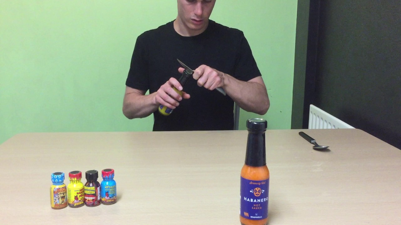 Scotch bonnet & papaya sauce taste test !!