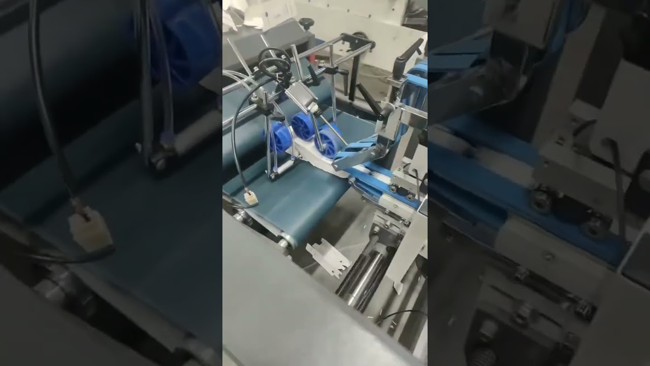 High Speed Box Side Gluing Machine #foldergluermachine #foldergluer #machine