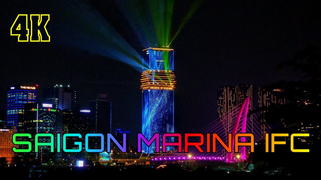 Tuyệt đẹp đại tiệc ánh sáng Saigon Marina IFC