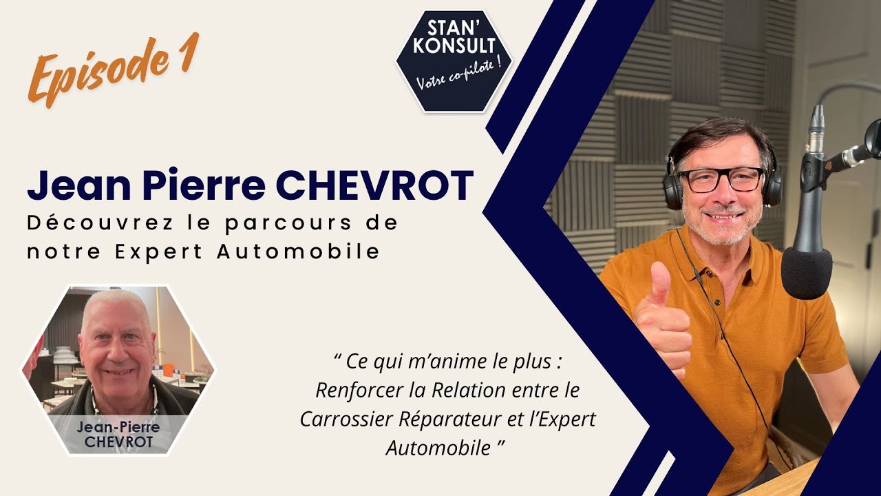 Podcast du 16.09.2024 : Jean Pierre Chevrot - Expert automobile