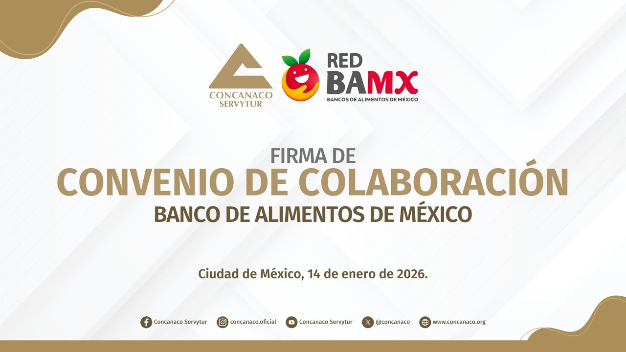 #EnVivo | Firma de Convenio de Colaboración