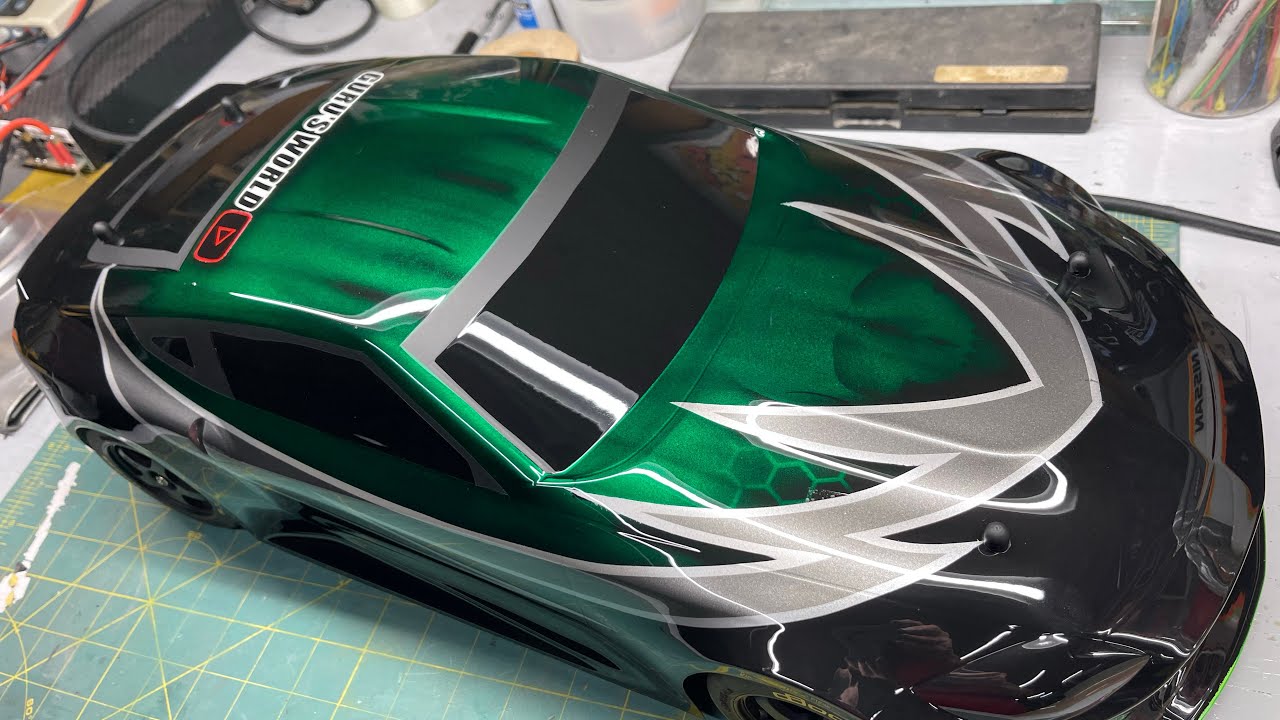 Let’s paint a Arrma Vendetta / Infraction Z body !