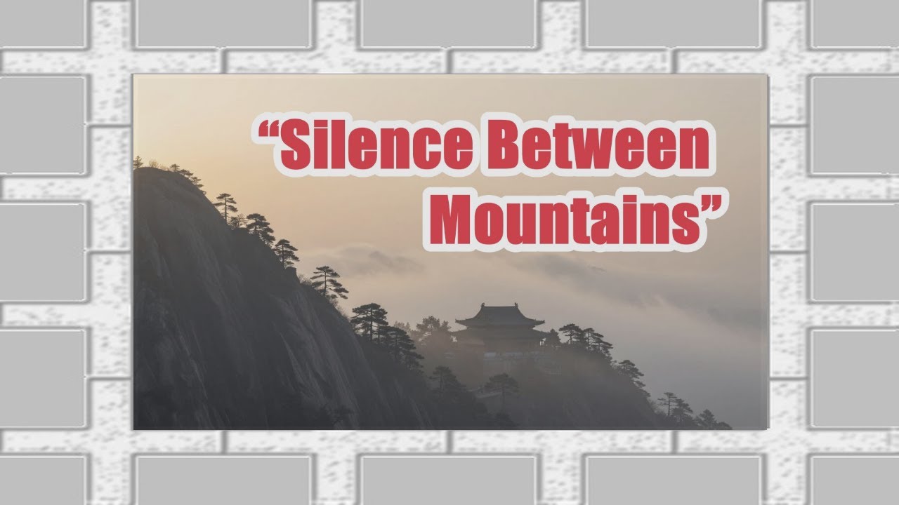 Silence Between Mountains | Chinese Meditation Music for Deep Calm, Tea Ceremony & Zen Practice