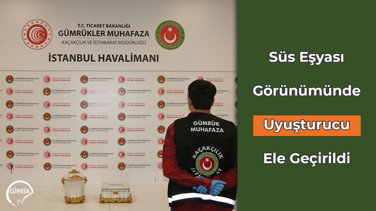 Süs Eşyası Görünümünde Uyuşturucu Ele Geçirildi