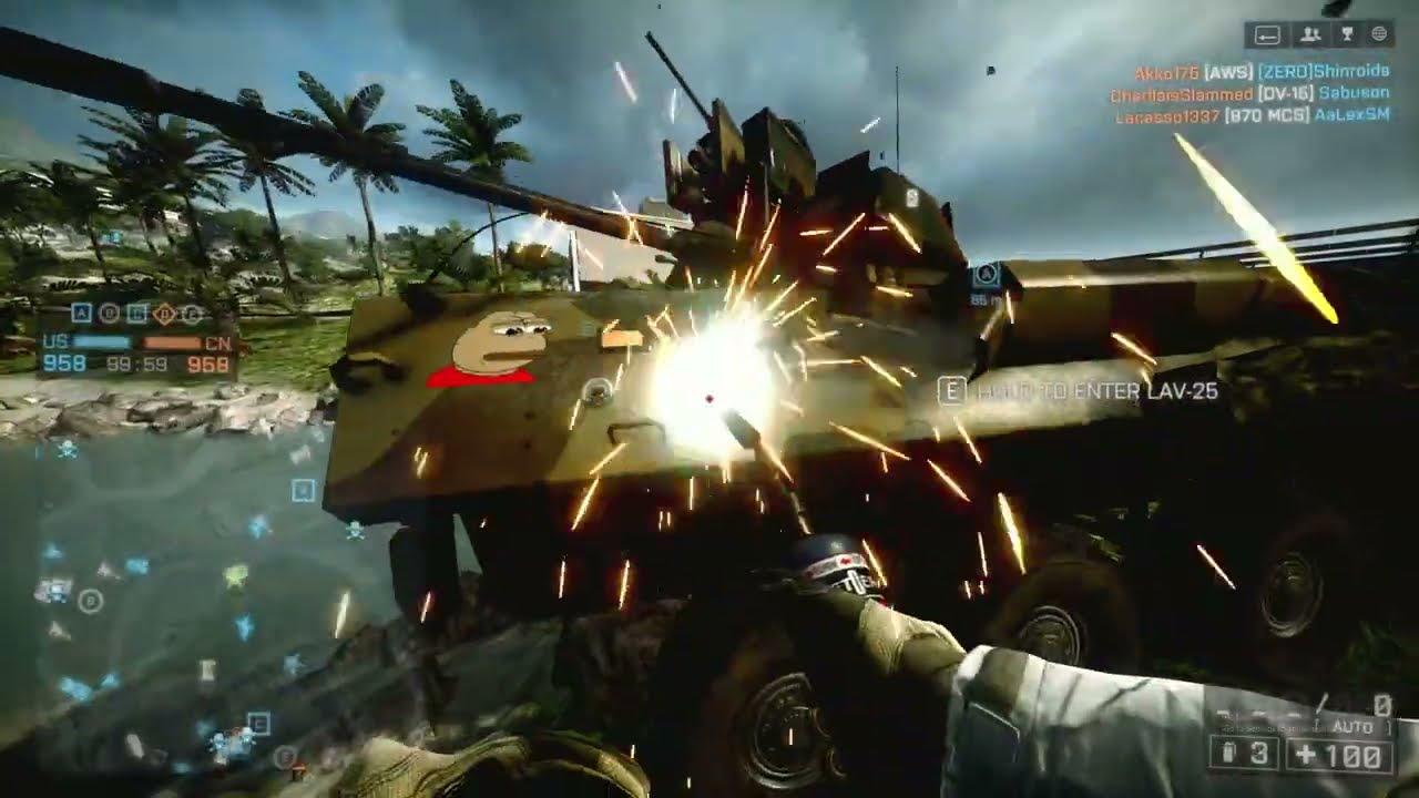 Destroying the entire enemy team in my LAV-25 | Battlefield 4 2025