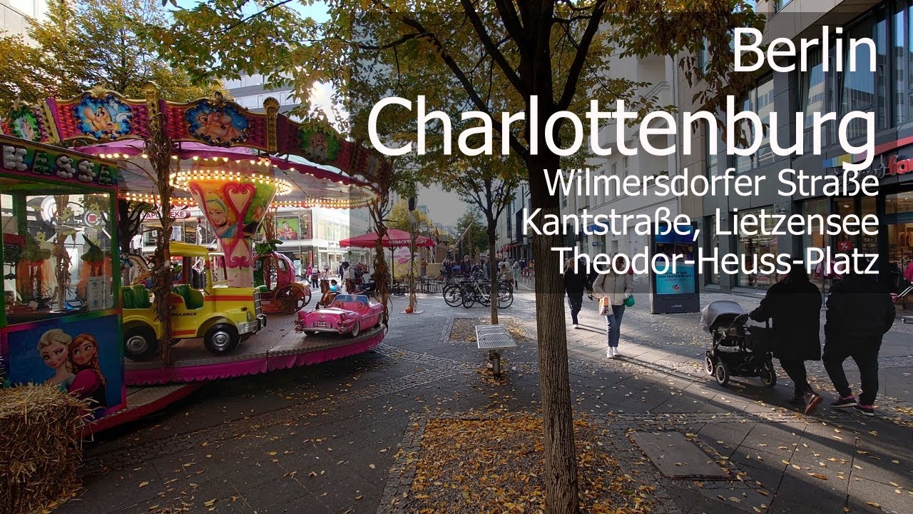 City Walk BERLIN - Charlottenburg, Wilmersdorfer Straße and around! SHOPPING STREET