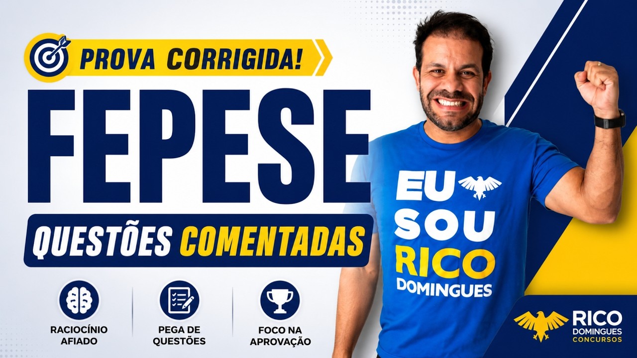 Prova corrigida da FEPESE 2024 - Prefeitura de Caçador - raciocínio lógico
