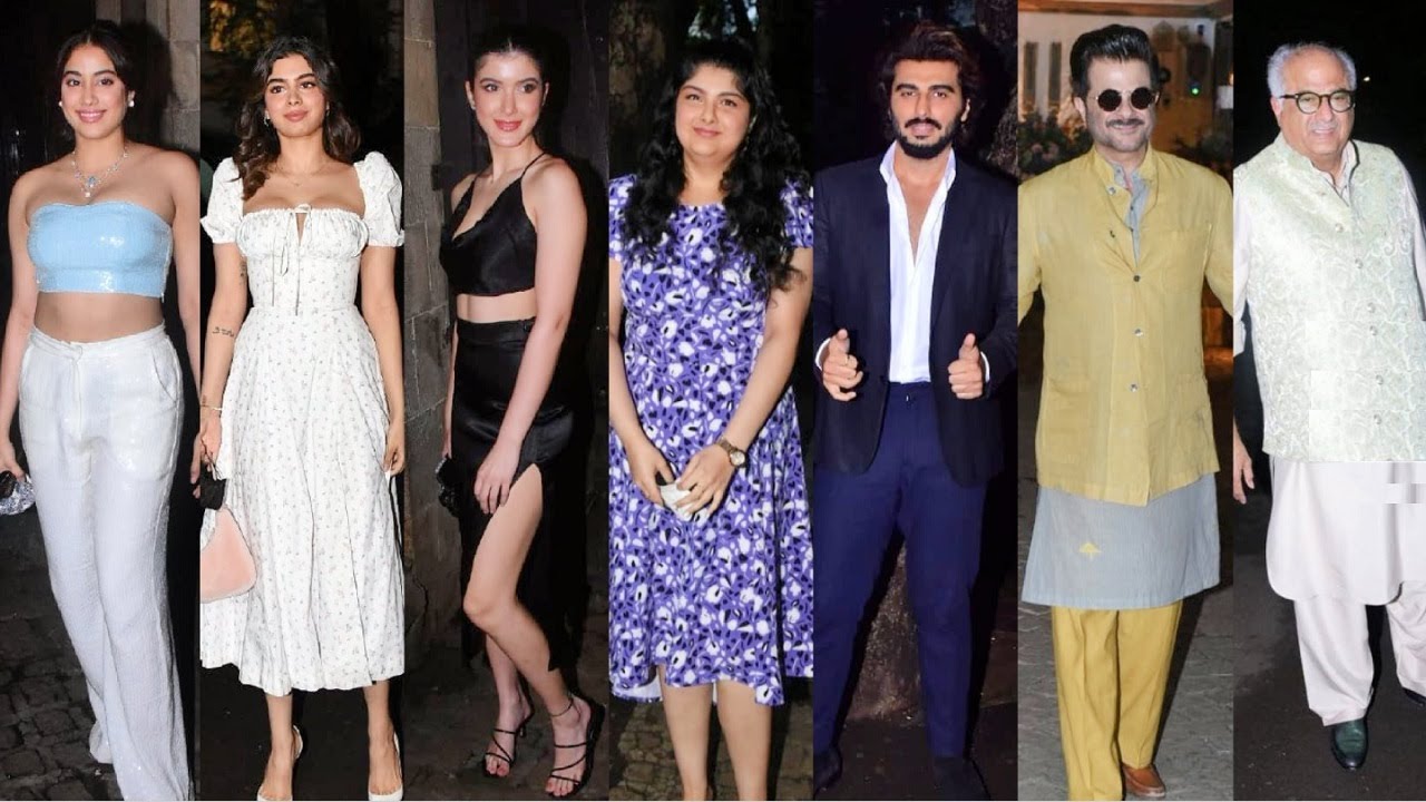 Bollywood Actress And Actors At Anil Kapoor Daughter Rhea Kapoor Wedding Reception Video