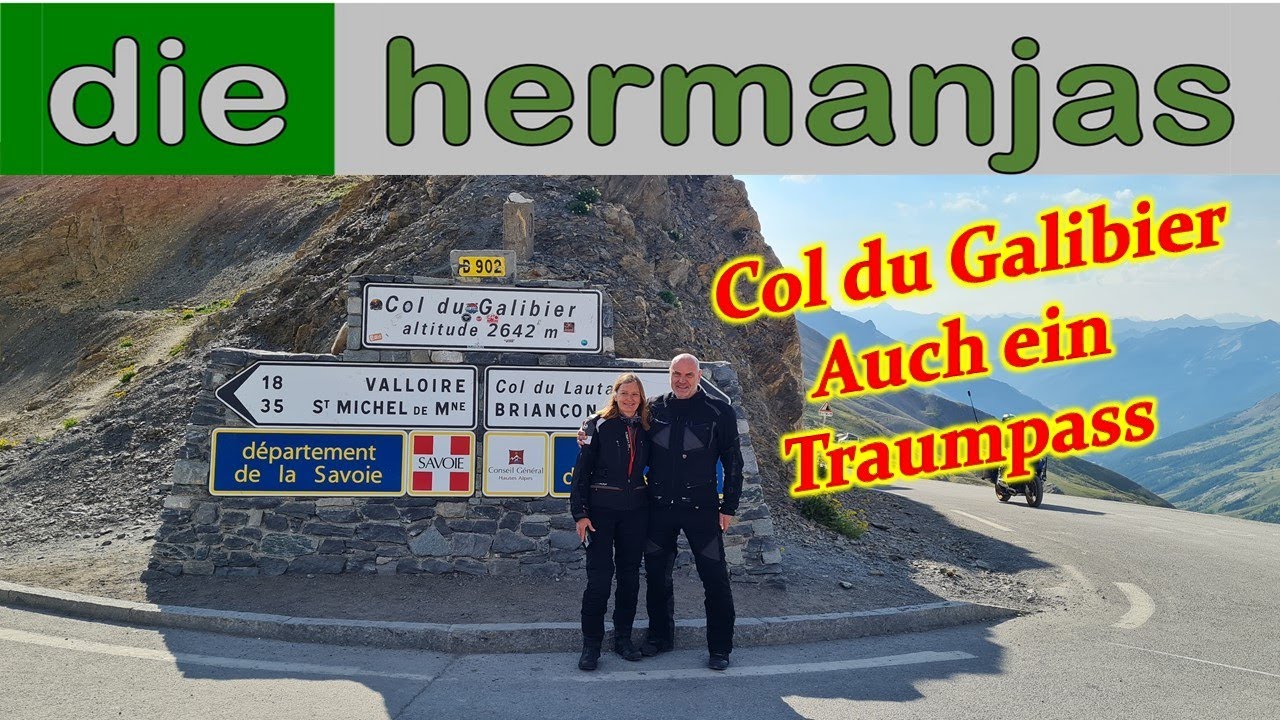 Col du Galibier; beginnend von der Südseite weiter über Valloire zum Col du Telegraph