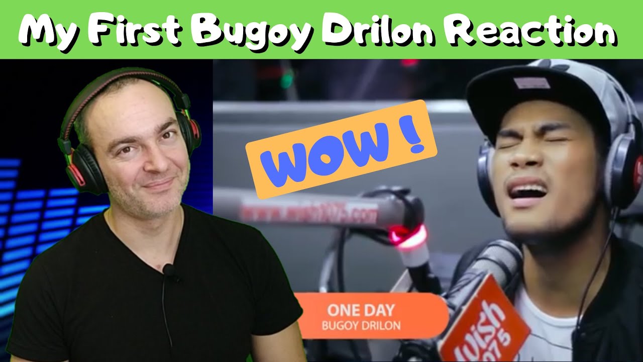 First Reaction to Bugoy Drilon covers One Day (Matisyahu) | LIVE on Wish 107.5 Bus