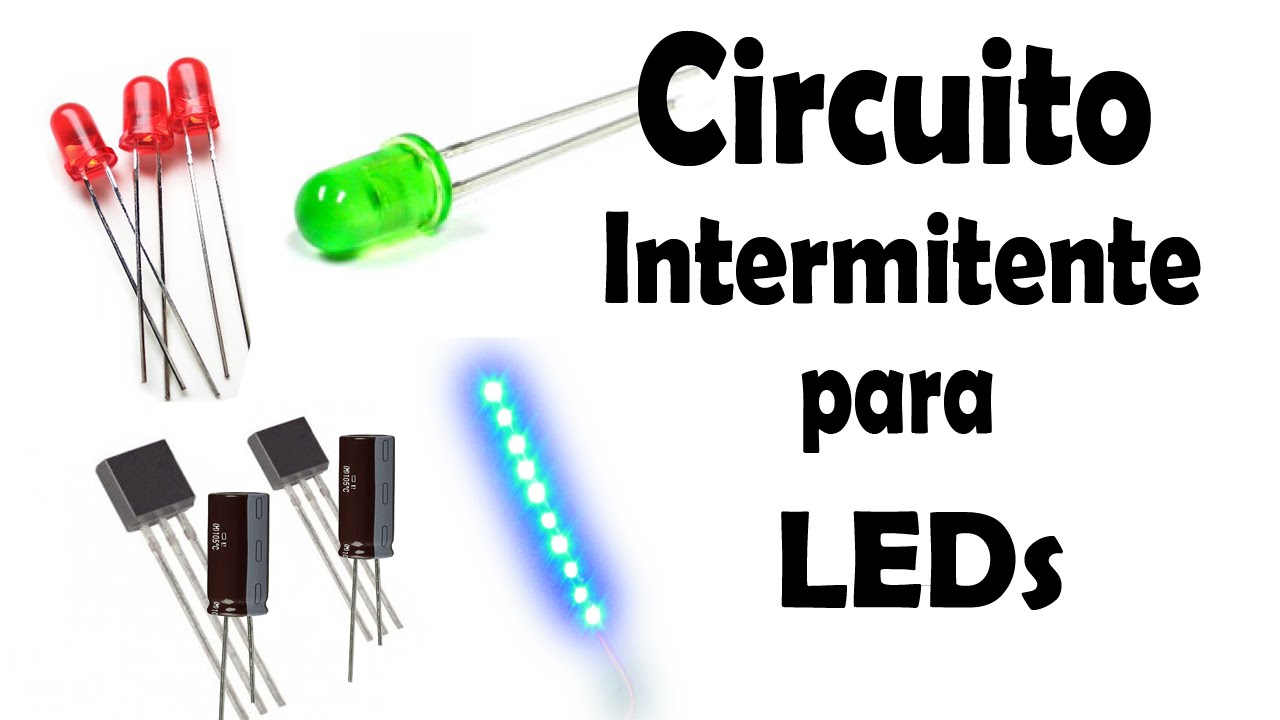 Cómo Hacer un Circuito Intermitente para LEDs y Tiras LED (Muy fácil de hacer)
