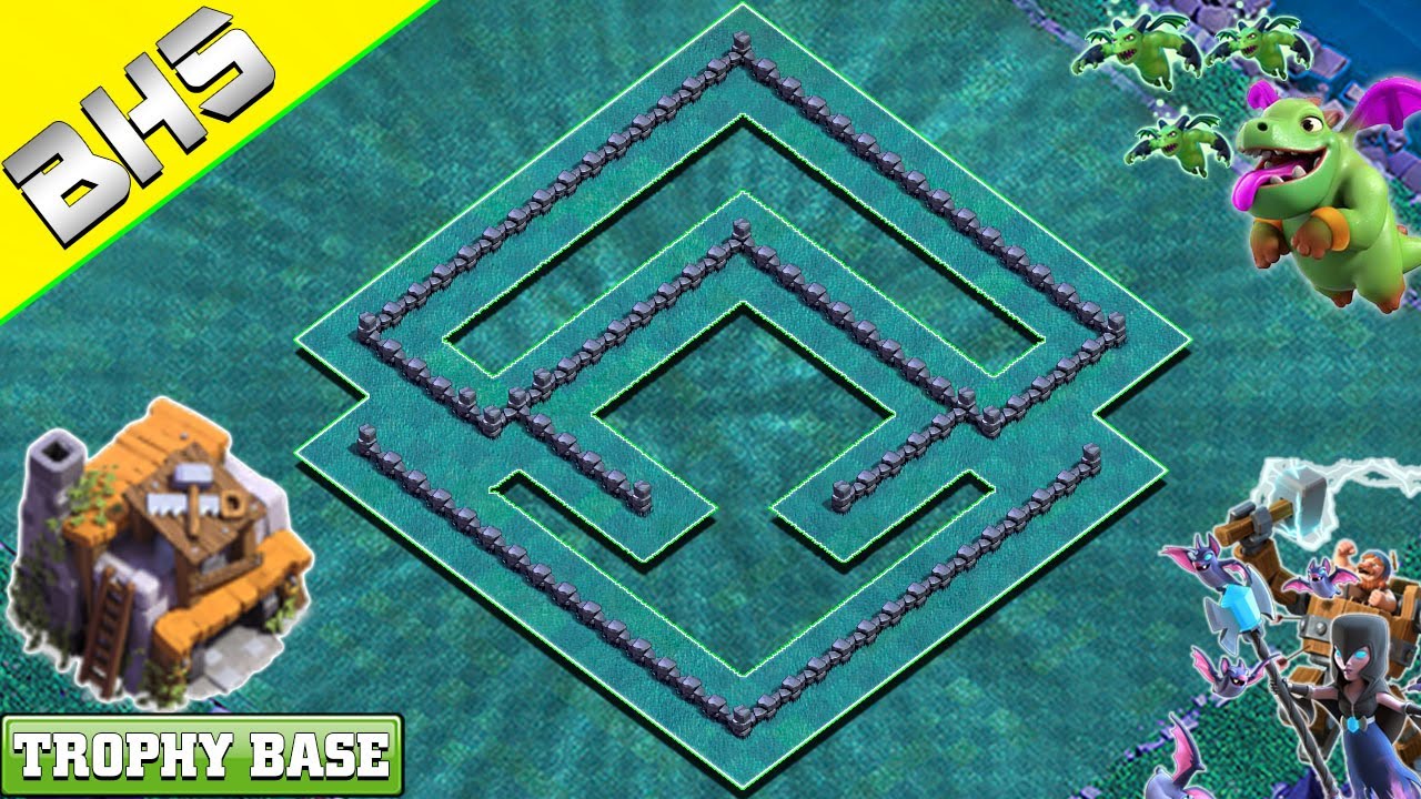 NEW Builder Hall 5 (BH5) Base 2019 Design | Clash Of Clans