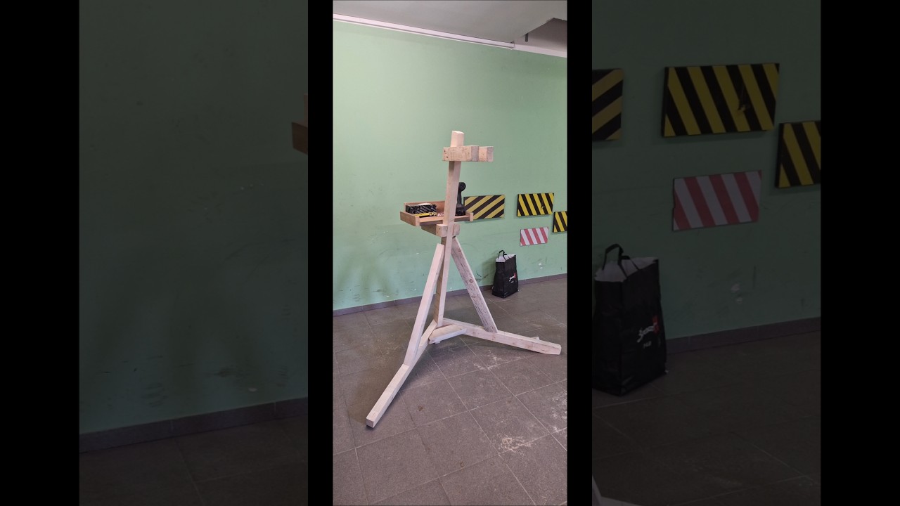 Building my own bike repair stand#mtb #cool #bike #fyp #stand #bikestand