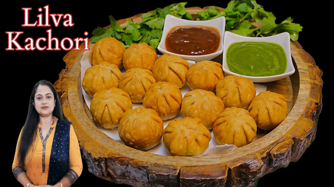 મેંદા વગર બનાવો એકદમ ક્રિસ્પી લીલવા કચોરી Lilva Kachori | Kachori with Wheat flour