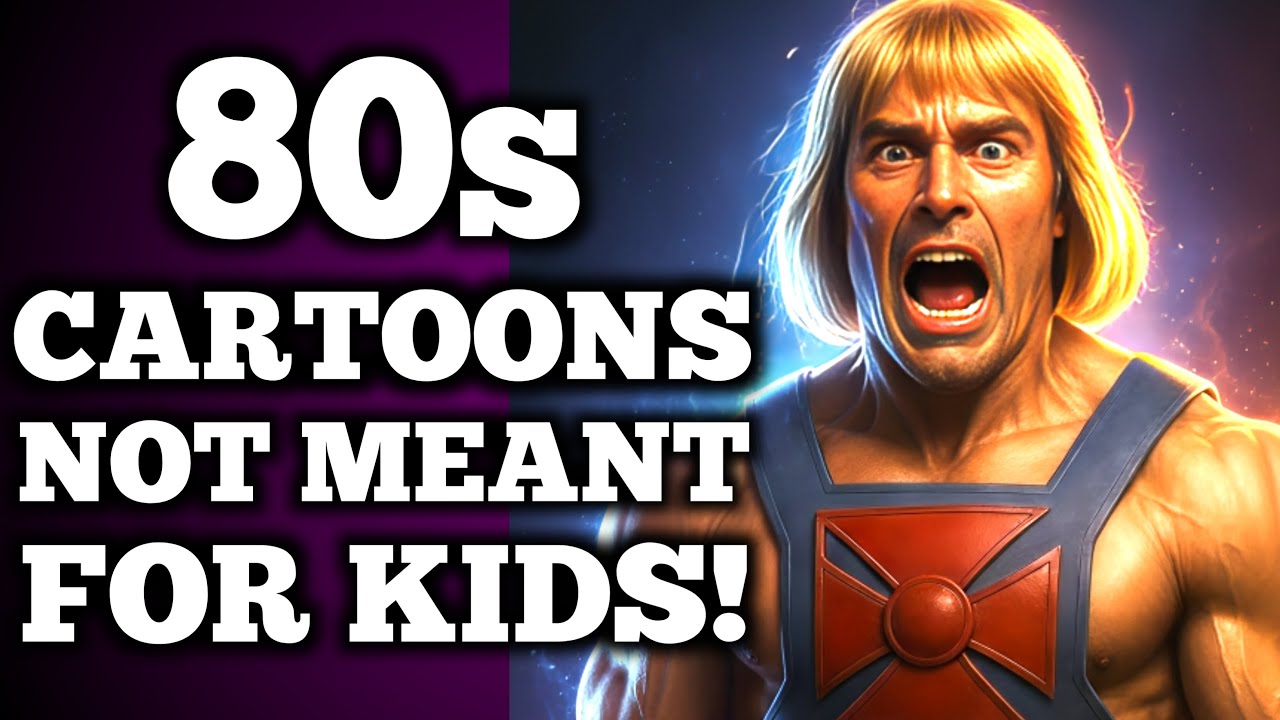 80s Cartoons That Were Never Really Meant For Kids!