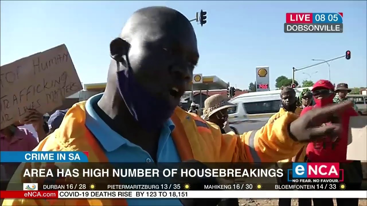 Dobsonville community protest against crime in the area