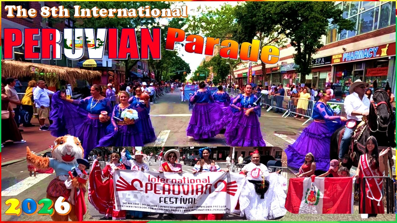 NYC PERUVIAN PARADE #nyc #peru #2026