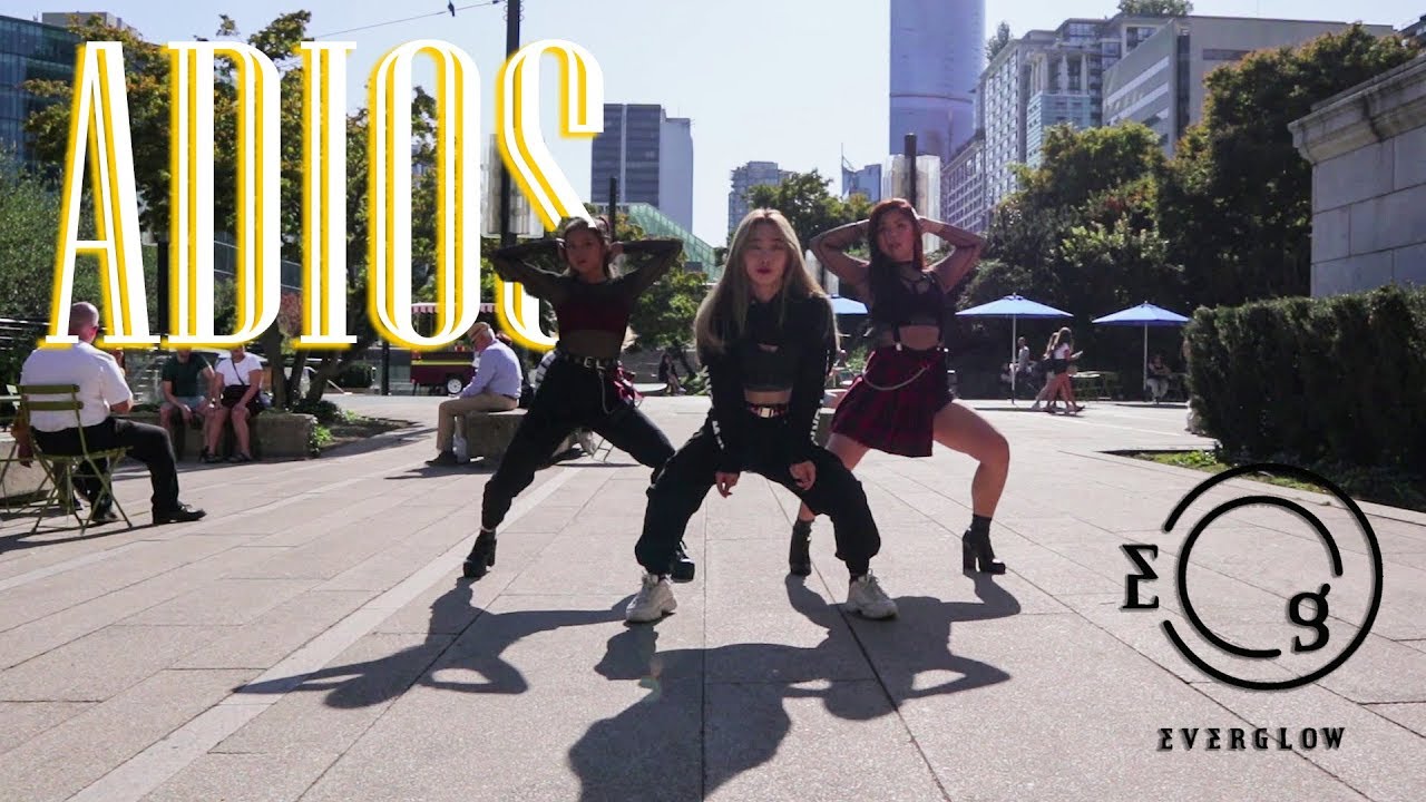 【KPOP IN PUBLIC】 EVERGLOW (에버글로우) - Adios DANCE COVER | ANSON X BRENDA X NANCY