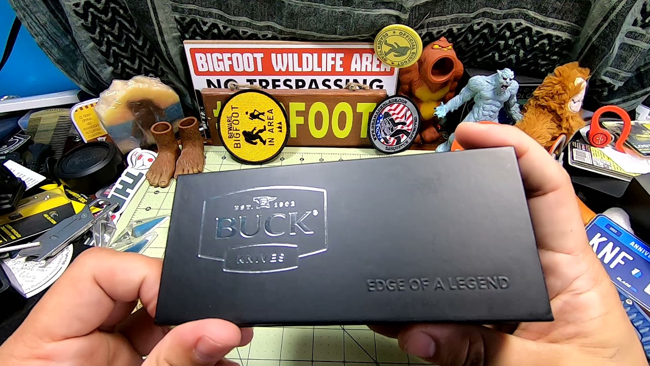 Buck Budgie Unboxing! Plus Sprinkle knife + extras.