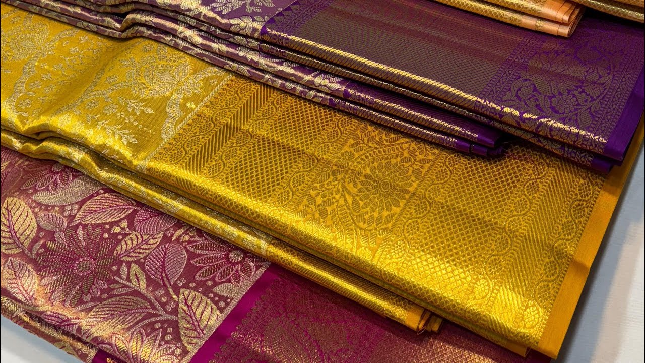 KANCHIPURAM #PURE #TISSUE  #SILK  #SAREES #silkmarkcertified @skr__handlooms