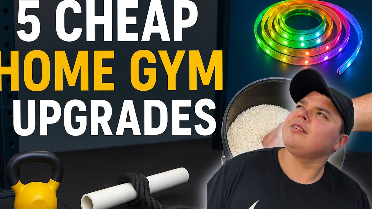 5 Cheap Home Gym Upgrades You Can Do Right Now (All Under $50!)