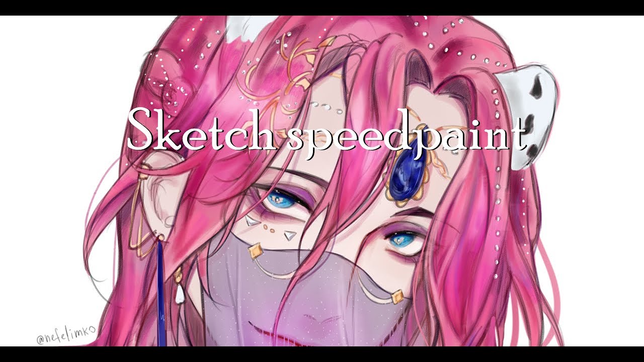 Sketch gift with oc | Speedpaint