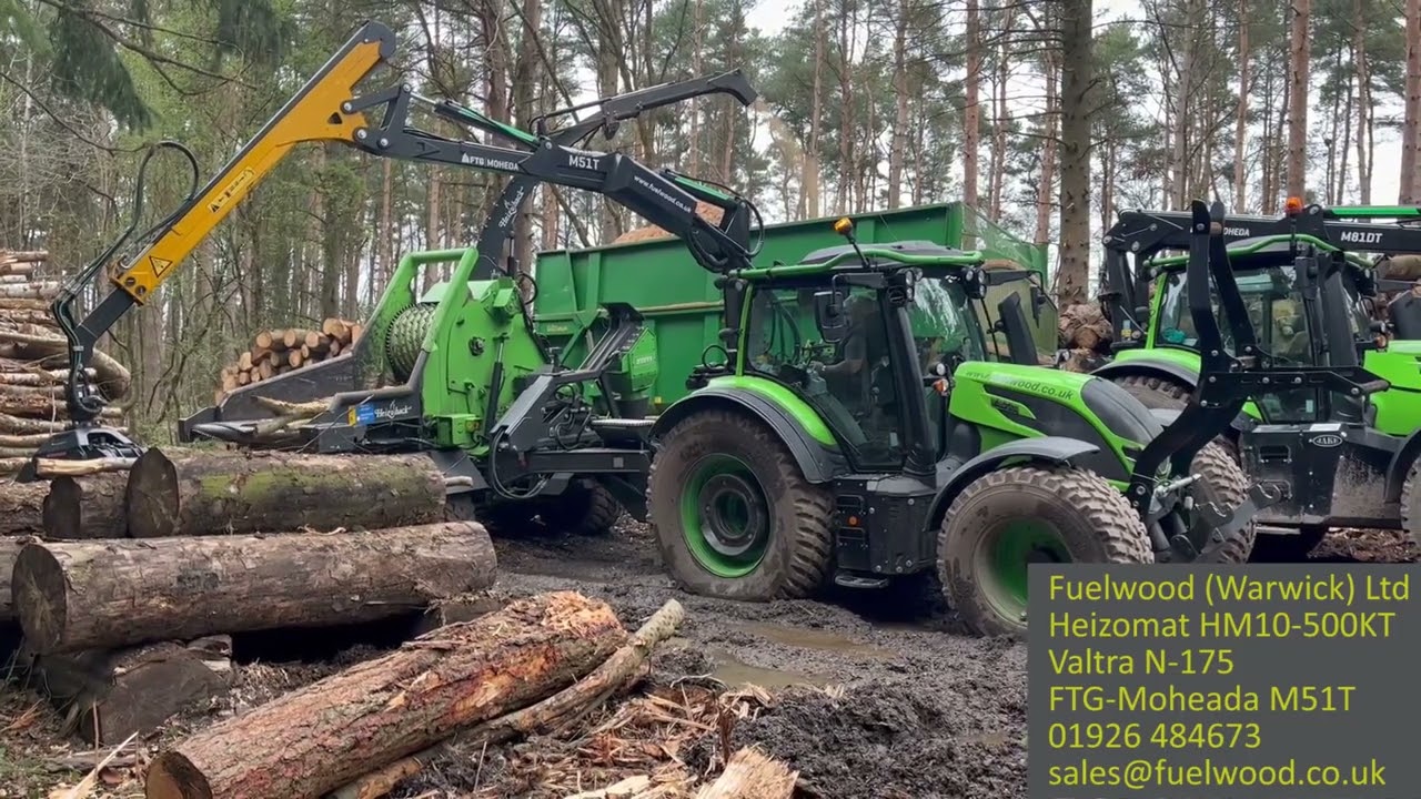 Heizohack HM10-500KT + Valtra N175