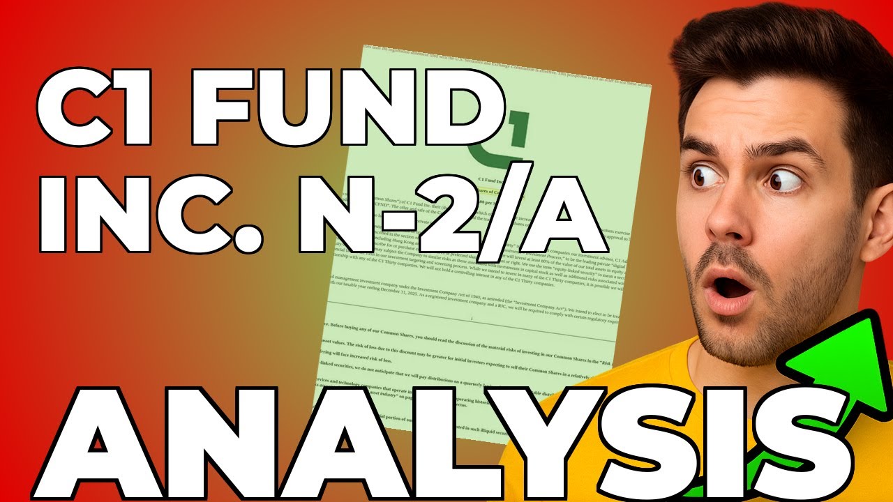 C1 Fund Inc: My Concerns After Reading Their IPO Filing