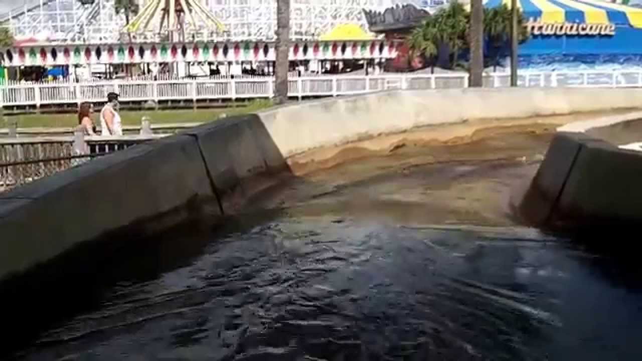 Log Flume Front Seat P.O.V. (Family Kingdom Amusement Park) Myrtle Beach, SC 9/13/2015